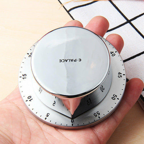 Kitchen Stainless Steel Timer Alarm Clock Reminder