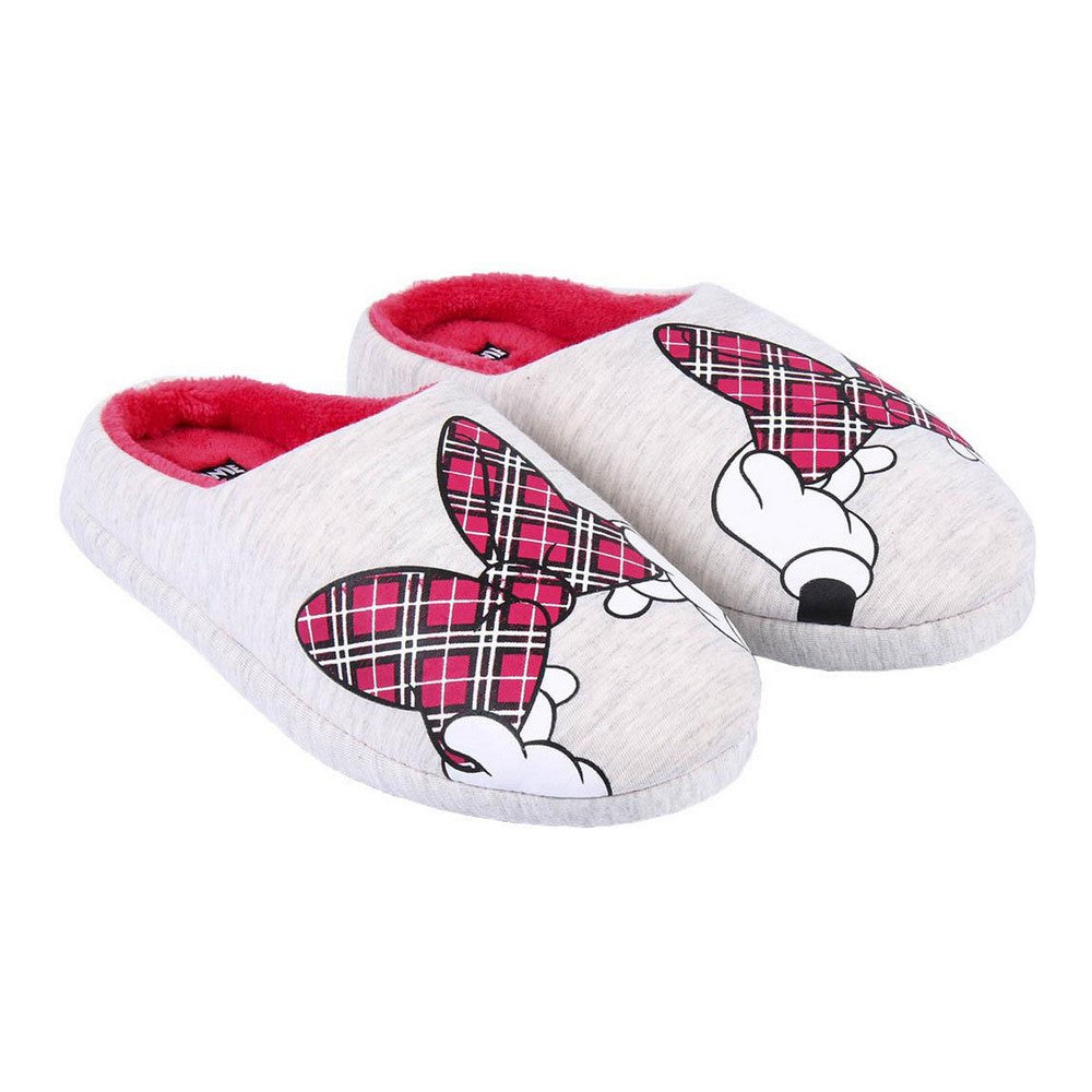 House Slippers Minnie Mouse Grey