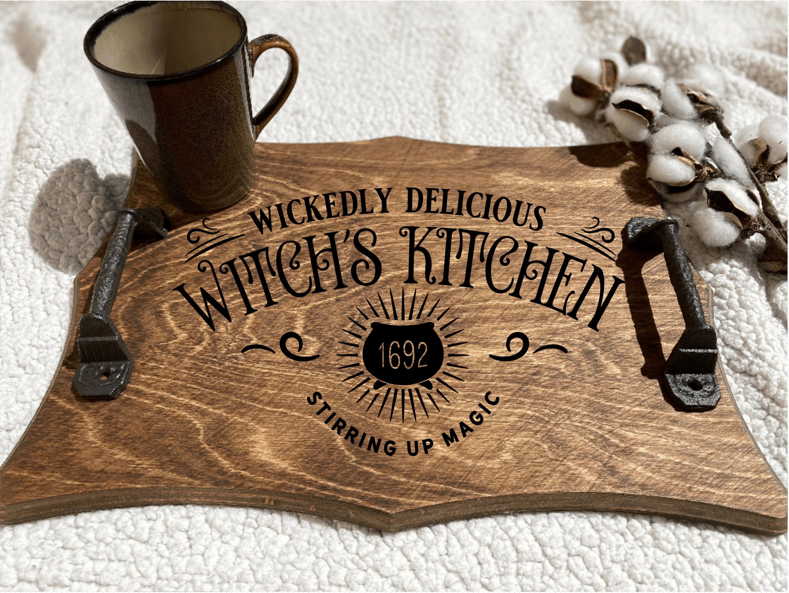 Witches Kitchen Rectangular Serving Tray