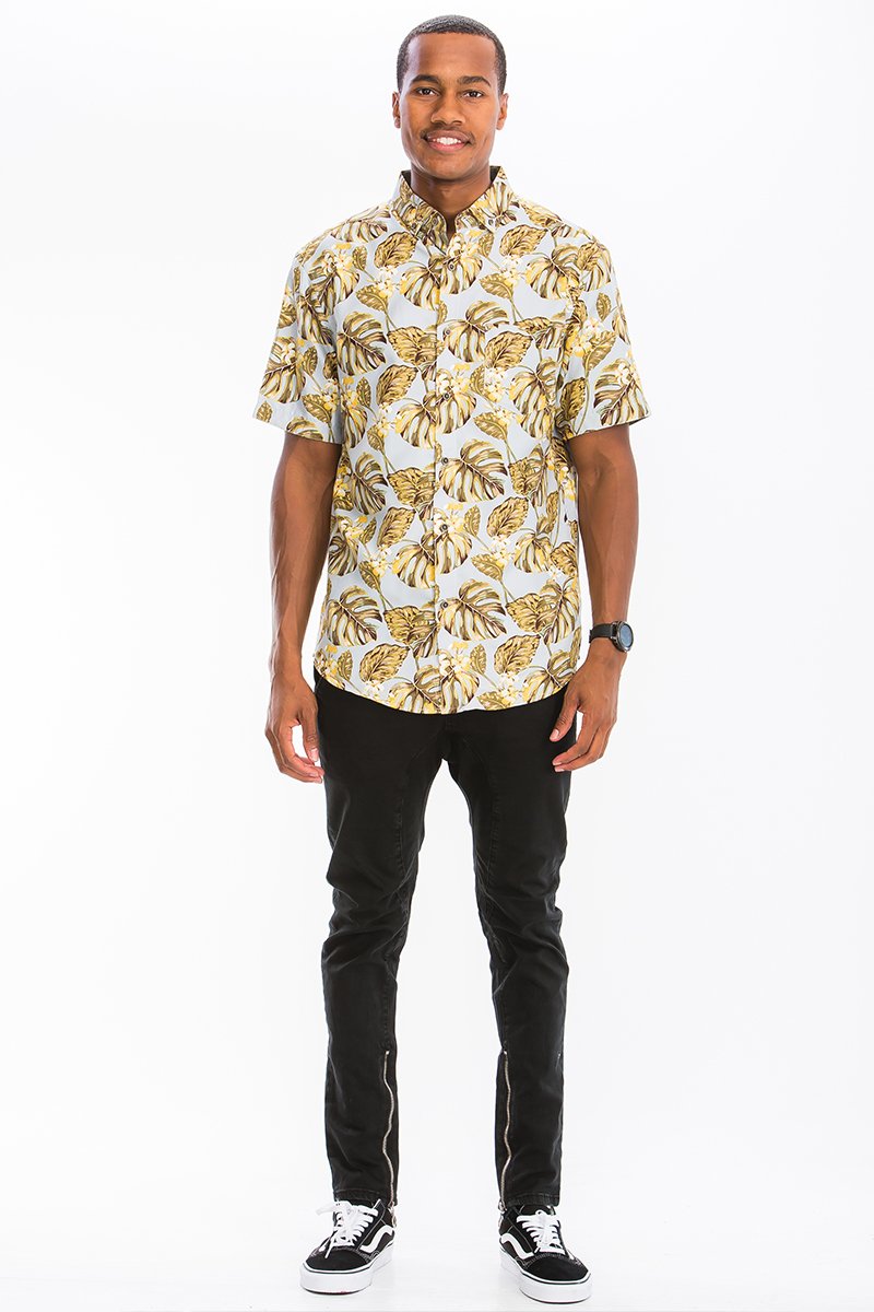 HAWAIIAN BUTTON DOWN SHIRT