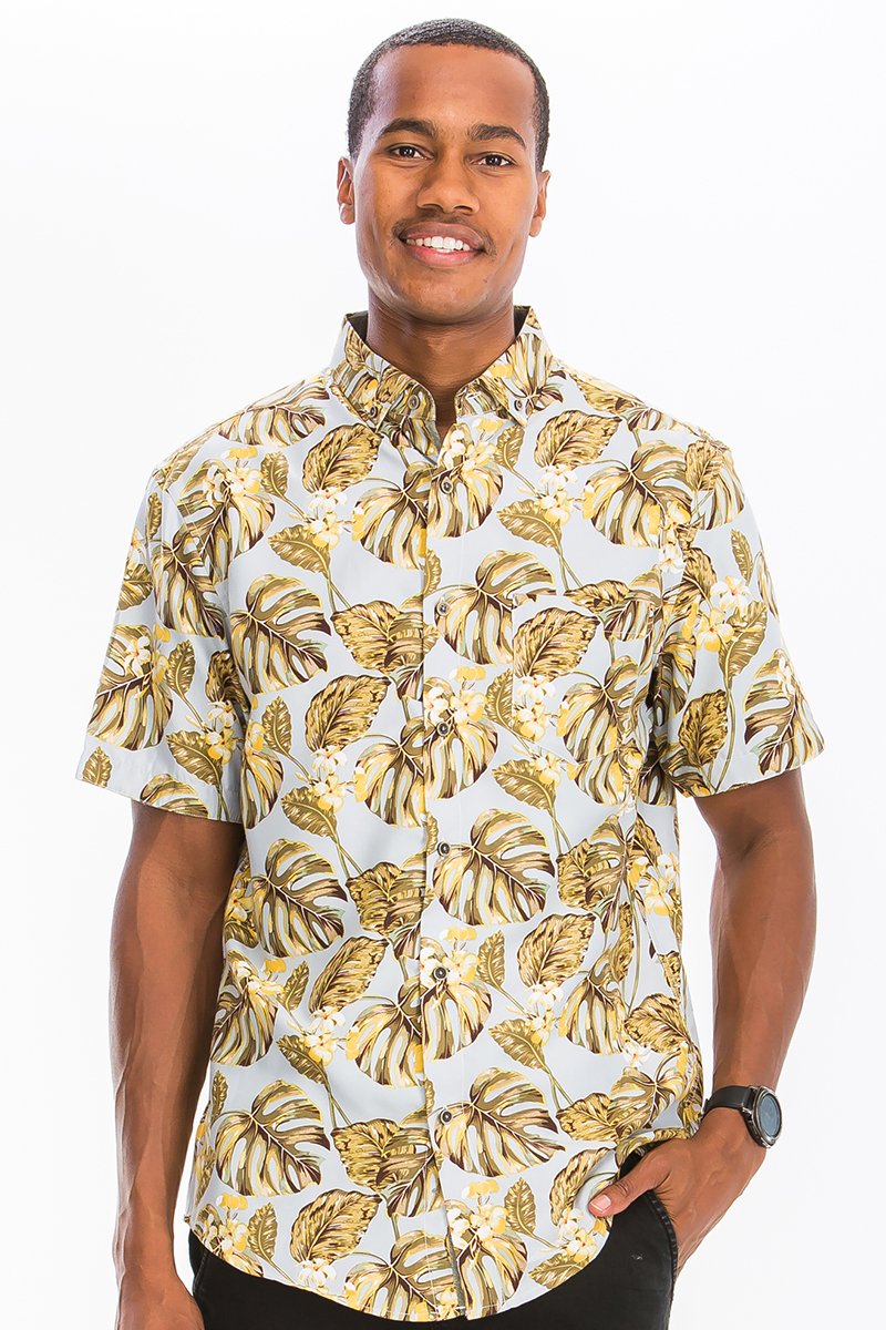 HAWAIIAN BUTTON DOWN SHIRT