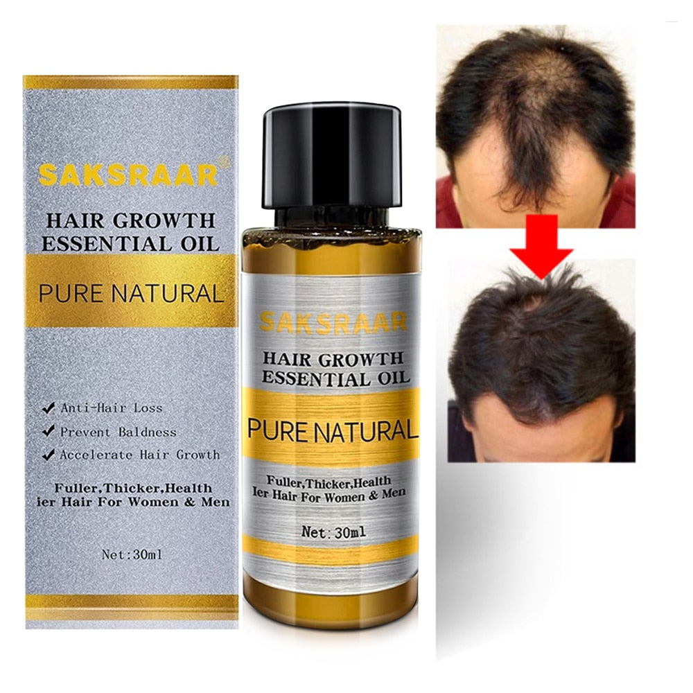 Hair Care Hair Growth Essential Oils Essence Original Authentic 100% Hair Loss Liquid Health Care Beauty Dense Hair Growth Serum