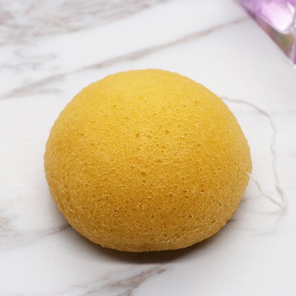 Brainbow 1piece Konjac Sponge Beauty Essentials 100% Natural Konjac Puff Facial Pore Cleaner Washing Sponge Face Skin Care Tools