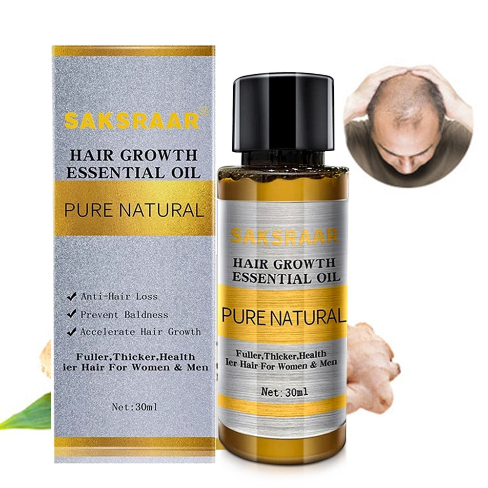 Hair Care Hair Growth Essential Oils Essence Original Authentic 100% Hair Loss Liquid Health Care Beauty Dense Hair Growth Serum