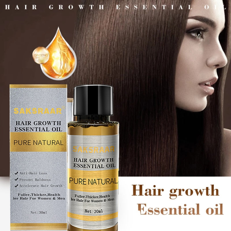 Hair Care Hair Growth Essential Oils Essence Original Authentic 100% Hair Loss Liquid Health Care Beauty Dense Hair Growth Serum