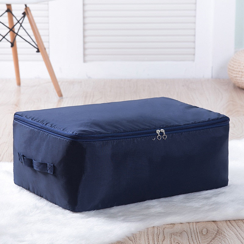 Oxford Cloth Quilt Storage Bag Quilt Clothing Finishing Storage Bag Heavy Clothes Storage bag Save Space Large Capacity 13 Color