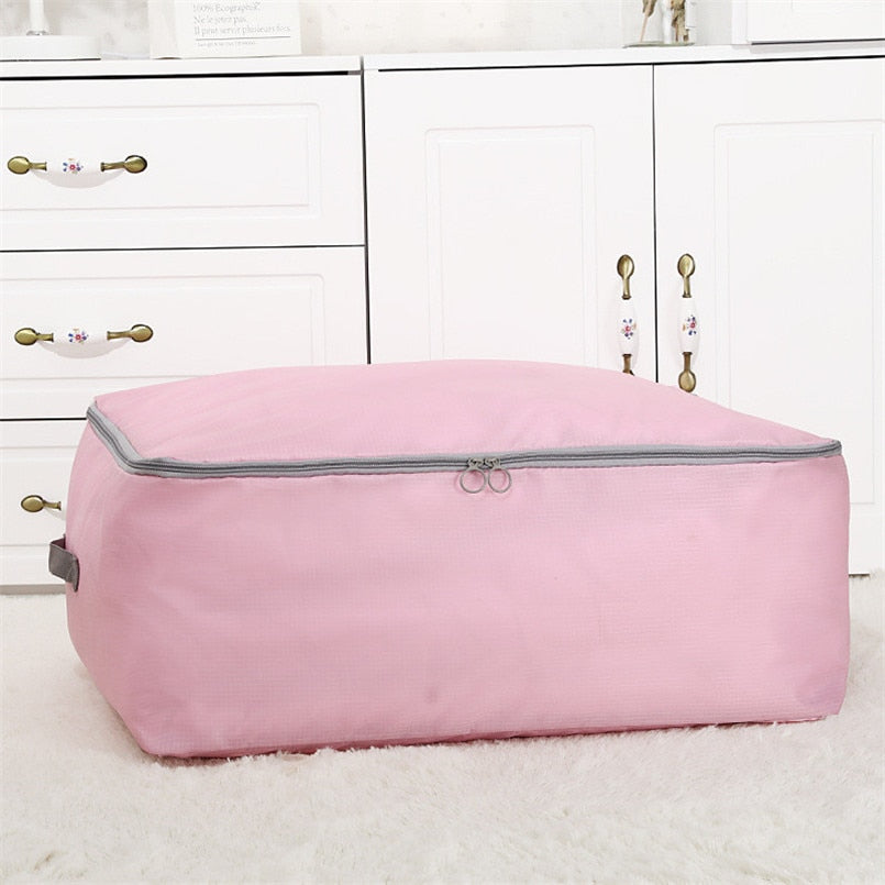 Oxford Cloth Quilt Storage Bag Quilt Clothing Finishing Storage Bag Heavy Clothes Storage bag Save Space Large Capacity 13 Color