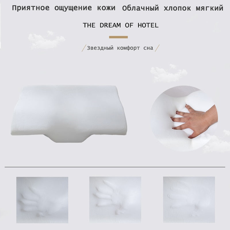 Alanna02 Memory Foam Bedding Pillow Neck Protection Slow Rebound Shaped Maternity Pillow For Sleeping Orthopedic Pillows 50*30CM