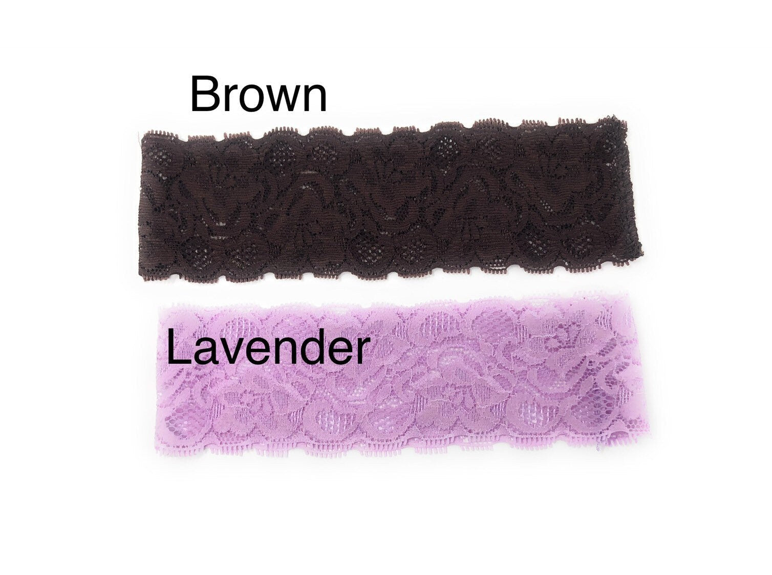 Lace Elastic Headbands,  2" Wholesale Headbands, Stretch Headbands DIY